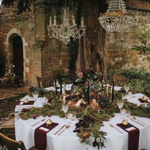 table floral design petal and stalk floral lincolnshire